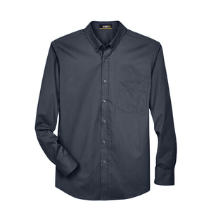 Core 365 Operate Long Sleeve Twill Shirt (Men's) - 88193 - Classic Navy