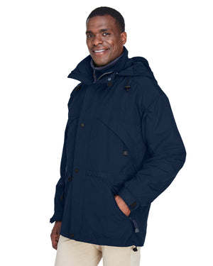 North End Adult 3-in-1 Parka with Dobby Trim