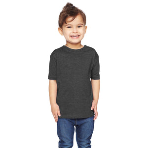 Rabbit Skins Toddler Fine Jersey T-Shirt - Vintage Smoke