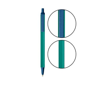 Teal BIC® Clic Stic® Pen - Teal With Cobalt