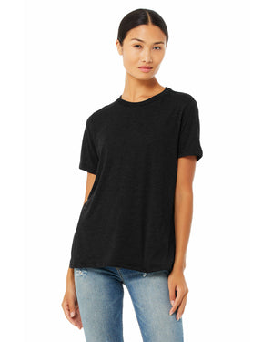 Bella + Canvas Ladies' Relaxed Heather CVC Short-Sleeve T-Shirt