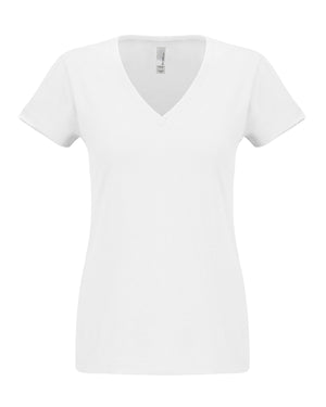 Next Level Apparel Ladies' Sueded V-Neck T-Shirt