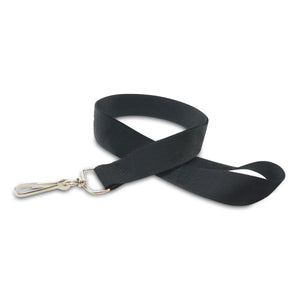 1" BEST Value Lanyard - Black