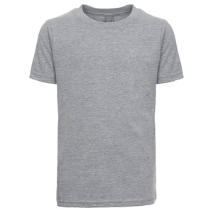 Next Level Youth Boys’ Cotton Crew - Heather Gray