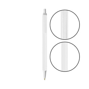 Clear BIC® Clic Stic® Pen - Clear With Clear