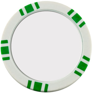 Ball Marker Full Color Process - Casino Chips - KL_0631 - Green