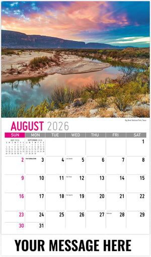 Scenes of America - 2026 Promotional Calendar