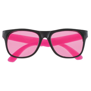 Tinted Lenses Rubberized Sunglasses - Pink