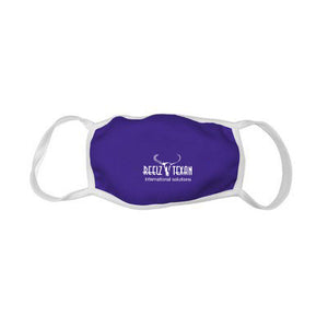 2 Ply Sublimated Polyester Face Mask - CM1082