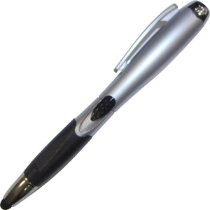 Eclipse Soft Stylus Pen with LED Light CM1100 - Black