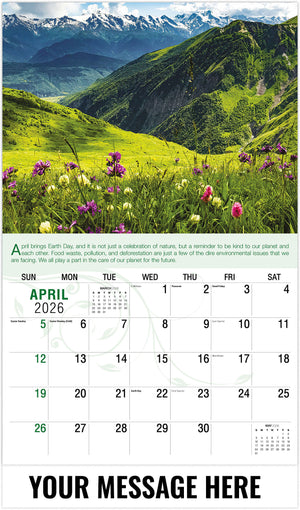 Go Green - 2026 Promotional Calendar