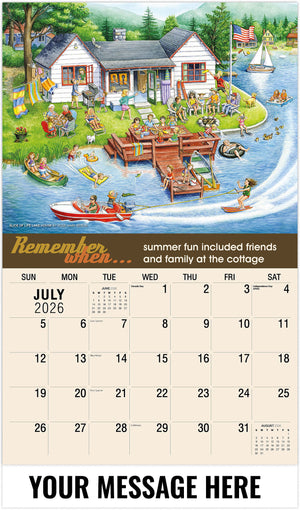 Remember When - 2026 Promotional Calendar