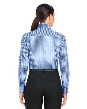 Devon & Jones CrownLux Performance® Ladies' Gingham Shirt