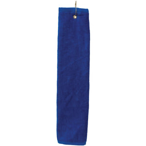 Tri-fold Mircrofiber Golf Towel - KL_0648 - Royal Blue