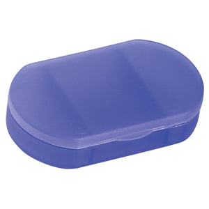 Oval Shape Pill Holder - Frost Blue