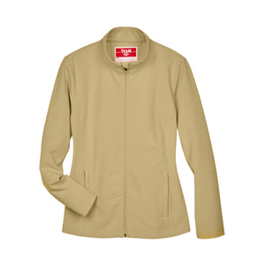 Ladies' Leader Soft Shell - TT80W - Sport Vegas Gold