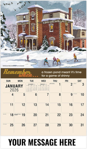 Remember When - 2026 Promotional Calendar