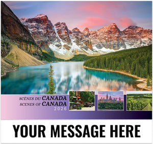 Scenes of Canada (Bilingual) - 2026 Promotional Calendar