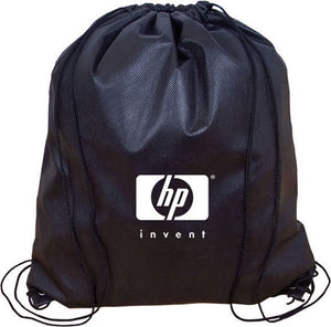 Small 90 d Drawstring Cinch Bag - CM4190 - Black