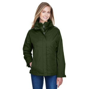 Core365 Region 3-IN-1 Jacket women AC78205 (Forest Green)