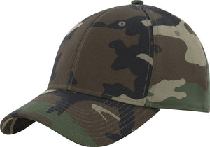 NEW ERA® Structured Stretch Cotton Cap - Custom Embroidered - NE1000 (Camouflage)