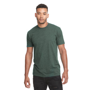 Next Level Unisex CVC Crewneck T-Shirt - Hthr Forest Grn