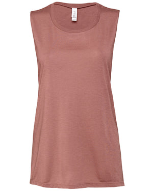 Bella + Canvas Ladies' Flowy Scoop Muscle Tank