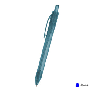 Oasis Recycled Bottle Pen - HT_660 - TRANS BLUE WITH BLUE