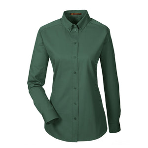 Long Sleeve Twill Shirt with Teflon - Women ACM581W (HUNTER Green)