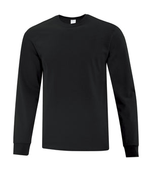 ATC Everyday Cotton Long Sleeve Tee - Color - CM1001 - Black