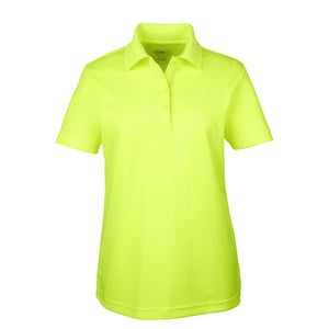 Core365 Origin Pique Polo - Ladies - Safety Yellow