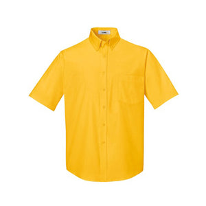 Core365 Origin Short Sleeve Twill Shirt - Men AC88194 (CAMPUS GOLD)