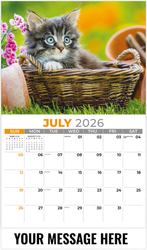 Kittens - 2026 Promotional Calendar