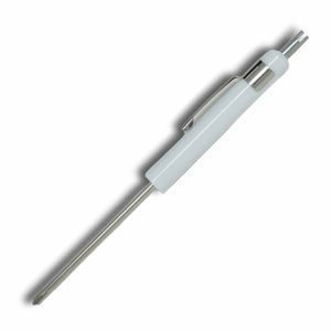 Plane Phillips Screwdriver with Valve Stem Remover - White