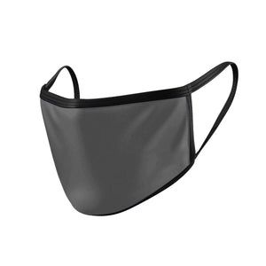 2 Layer Reusable Face Mask - Grey with Respire