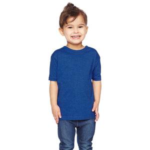 Rabbit Skins Toddler Fine Jersey T-Shirt - Vintage Royal