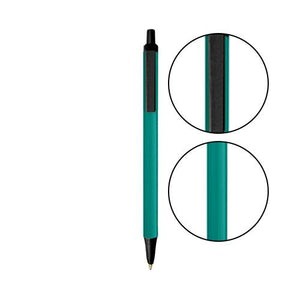 Teal BIC® Clic Stic® Pen - Teal With Black