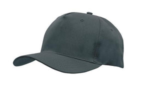 5 Panel Budget Cap - Charcoal