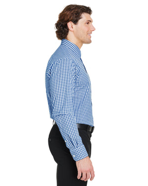 Devon & Jones CrownLux Performance® Men's Gingham Shirt