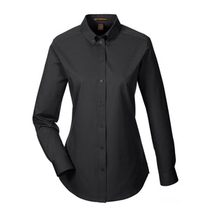 Long Sleeve Twill Shirt with Teflon - Women ACM581W (Black)