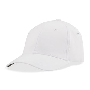 NU-FIT® pro style spandex fitted cap - Custom Embroidered - KC3000 (White)