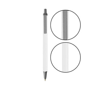 Clear BIC® Clic Stic® Pen - Clear With Silver