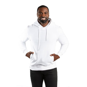 Threadfast Unisex Ultimate Fleece Pullover Hooded Sweatshirt - 320H - WHITE