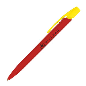 BIC® Media Clic™ Pen - Red With Yellow