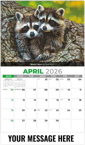 Wildlife Portraits - 2026 Promotional Calendar