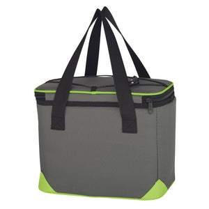 Bolt Kooler Bag - Gray With Lime