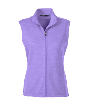 Devon & Jones Ladies' Newbury Mélange Fleece Vest