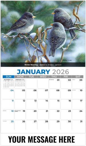 Garden Birds - 2026 Promotional Calendar