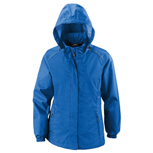 Core365 Climate Lined Waterproof Jacket - Women's AC78185 (Blue)