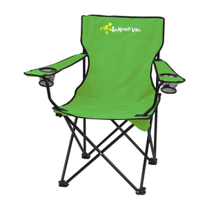 Folding Chair with Carrying Bag - Lime